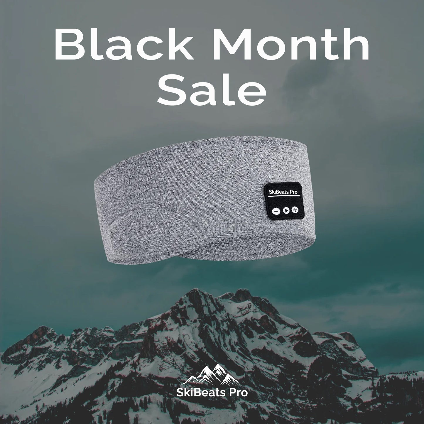 SkiBeats™ Pro - Bluetooth Stirnband