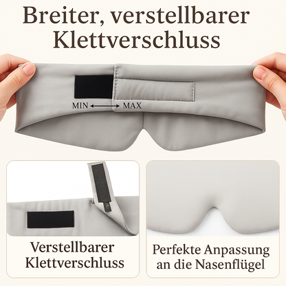 Kühlende-Schlafmaske aus Maulbeerseide