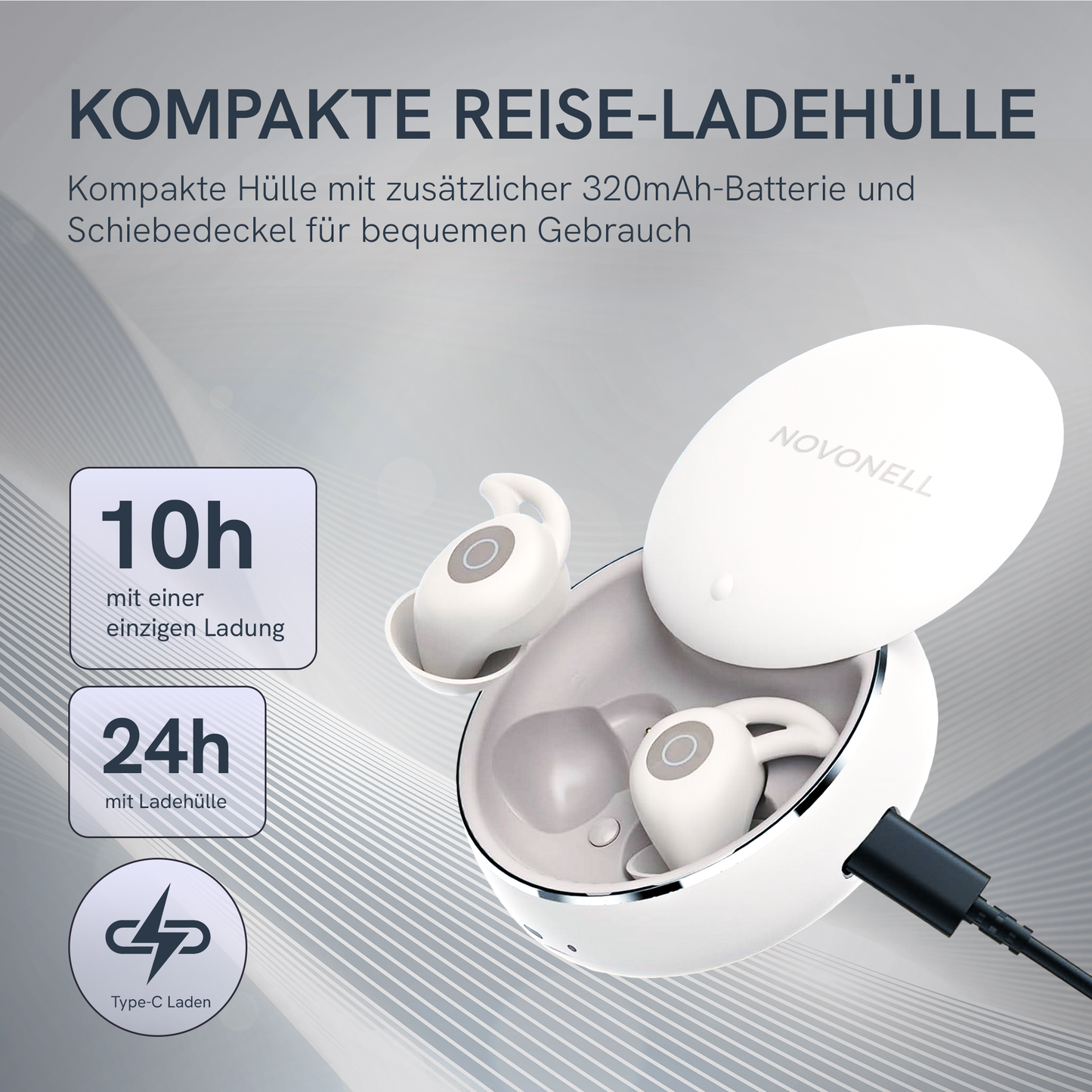 SnoozePods™ Pro – Druckfreie Mini-Earbuds